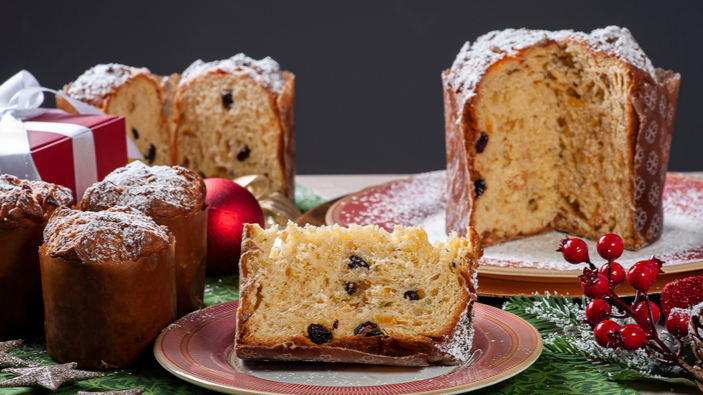 I dolci tradizionali del Natale in Italia: Panettone e pandoro